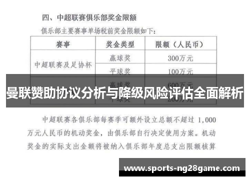 曼联赞助协议分析与降级风险评估全面解析